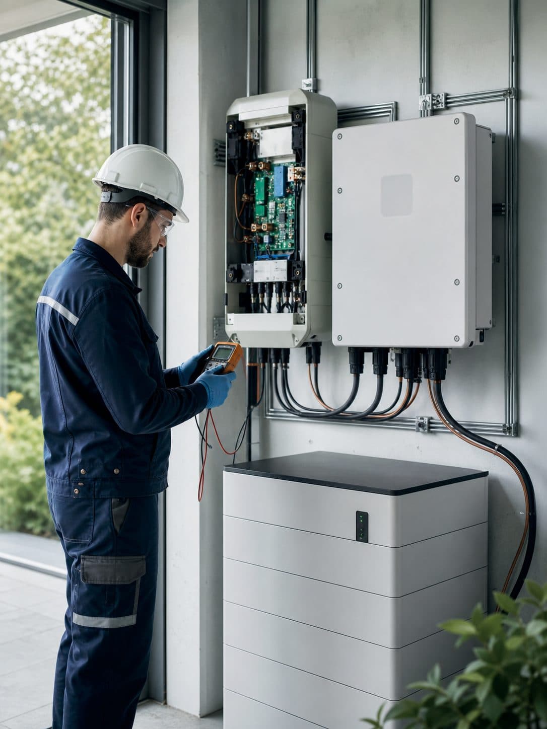 Magazyn energii w instalacji hybrydowej
